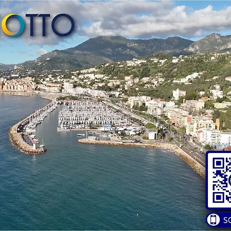 Апартаменты 3p Calme Climatise Avec Terrasse, Vue Et Parking - Fr-1-196-373 Ментона